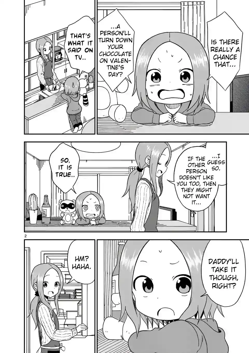 Karakai Jouzu no (Moto) Takagi-san Chapter 75 2